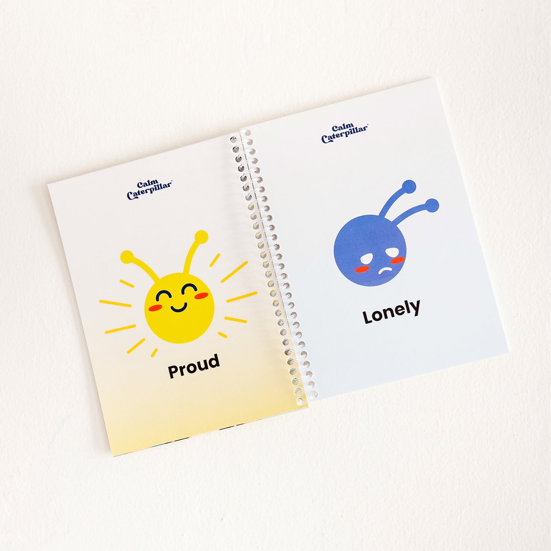 The Calm Caterpillar Feelings & Emotions Flashcards For Kids