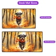 thumbnail image 5 of Welcome Fall Portuguese Water Dog Strolling Through the Autumn Maple Forest Desk Mat Full Keyboard Mouse Pad PWD Portie Fishing Dog Lover Large Mousepad - 12012, 5 of 5