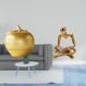 thumbnail image 2 of Escultura De Pensador De Fruta De Resina Moderna, Adorno De Arte Abstracto, Figura Para Mesa, Estantería, Sala De Estar, Comedor, Dormitorio, Oficina, Decoración, 2 of 8