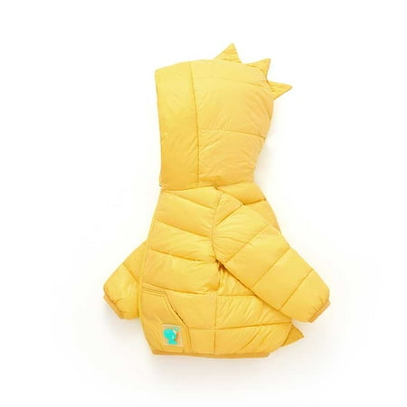 

SYNPOS Toddler Baby Girls Boys 3D Dinosaur Hooded Jacket Autumn Winter Coat Kids Zipper Up Outwear Warm Clothes