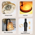 thumbnail image 4 of NOYAFA Candle Warmer Lamp, Adjustable Height Night Light with Timer, Wax Melter for Bedroom, Includes 2 Bulbs, 4 of 8