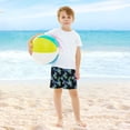 thumbnail image 6 of joogoo Green Tie Dye Boys Swim Trunks Beach Swimsuit Shorts Boxer 5-6T, 6 of 8
