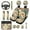 Boho Flower, variant on Binienty 14 PCS Car Seat Covers Full Set Polynesia Sea Turtle Auto Seat Covers With Matching Steering Wheel Cover Headrest Armerst Pad Automotive Interior Accessories for Women Girly Car Decor