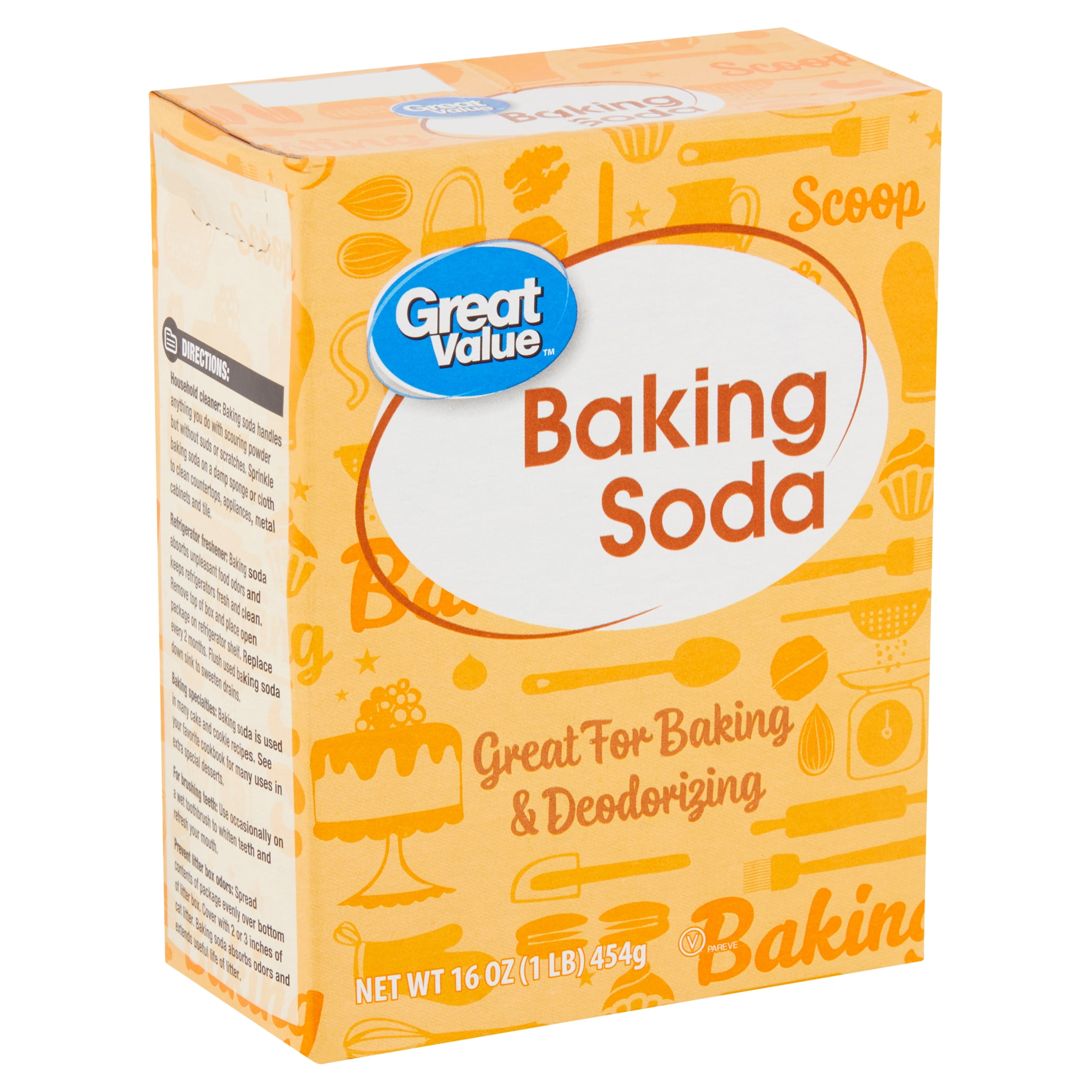 Great Value Baking Soda 16 Oz