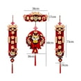 thumbnail image 7 of Tachiuwa 2024 Chinese New Year Decoration /Lunar New Year Chinese Couplets, Stickers ,Spring Festival Couplets for New Year, 7 of 7
