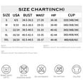 thumbnail image 4 of RELLECIGA Women's Ruched Bandeau Tankini Top Swimsuits, 4 of 6