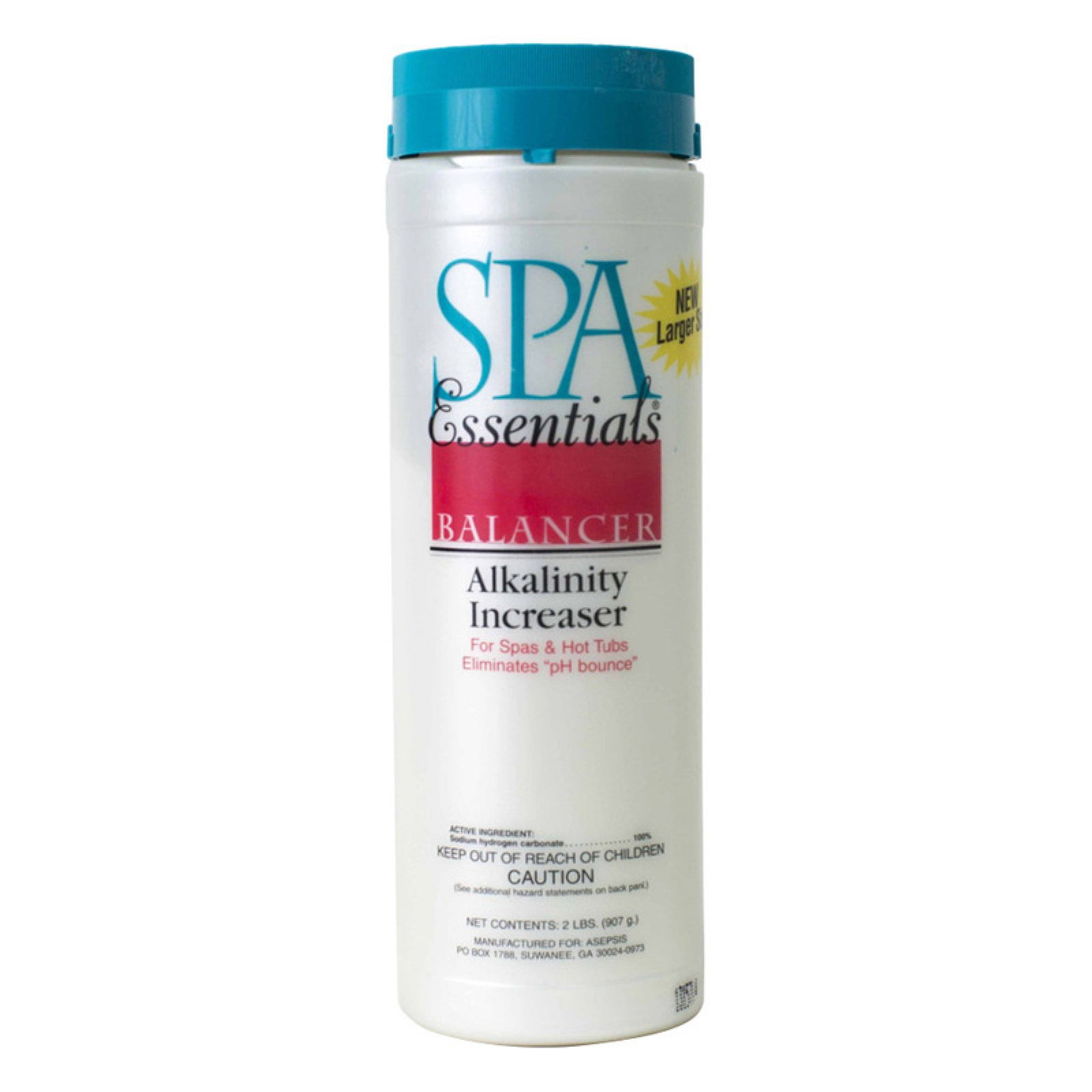 Spa Essentials Total Alkalinity Increaser Granules for Spas and Hot Tubs, 2-Pounds
