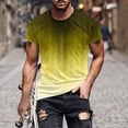 thumbnail image 1 of Qertyioot T-shirt à Manches Courtes Imprimé pour Hommes Col Rond Mode Décontractée Manches Courtes Liquidation, 1 of 5