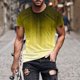 thumbnail image 4 of Camisetas de Manga Larga para Hombres Imprimir Camiseta de Cuello Redondo, Top de Manga Corta Casual para la Primavera Y el Verano, 4 of 5