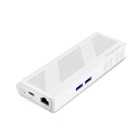 MINISFORUM S100 Mini PC 12th Gen Alder Lake N100(up to 3.4GHz) Desktop Computer, LPDDR5 8GB RAM UFS2.1 256GB, HDMI | USB-C 4K Output, 2X USB3.2, 2.5G RJ45 Port Micro PC