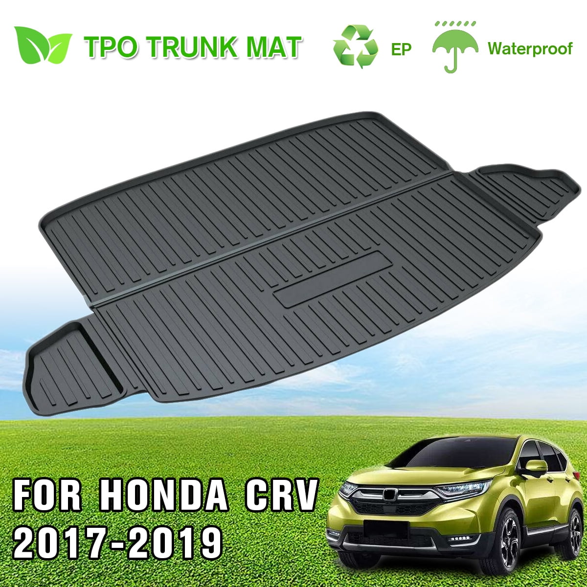 All Weather Guard Heavy Duty Cargo Liner Compatible with 2013 2014 2015 2016 2017 2018 RAV4 Black Rear Cargo Car Liner Trunk Floor Tray Mat Liner Pad Medesasi Cargo Mat Trunk Liner 