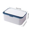 thumbnail image 3 of Tissue Storage Box with Lid Dust\-proof Towel Dispenser Home blue, 3 of 9