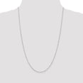 thumbnail image 2 of 925 Sterling Silver 1.25mm Rolo with Beads Chain Anklet, 2 of 7