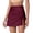 Wine, variant on EliteGoogv Swimsuit Bottoms For Women High Waisted High Cut Full Coverage Swim Shorts Summer Beach Pool Vacation Swimwear Wine