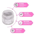 thumbnail image 4 of Onedor Nail Dip Dipping Powder – Acrylic Color Pigment Powders Pro Collection System, 1 Oz.(08 - Silver Glitter), 4 of 4
