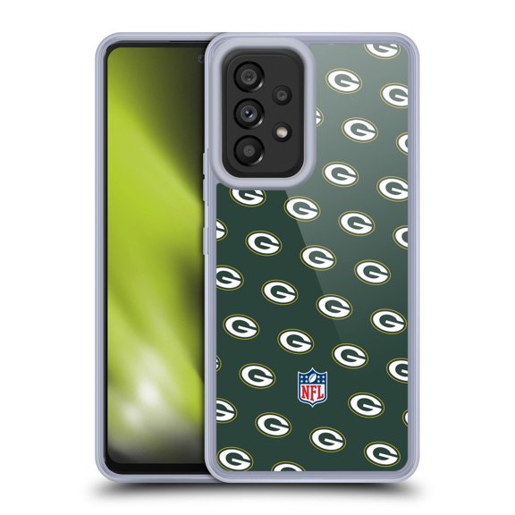 Head Case Designs NFL Green Bay Packers Artwork Patterns Soft Gel Case for Samsung Galaxy A53 5G (2022)