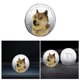 thumbnail image 5 of Novedad Art Dog Monedas conmemorativas Dogecoin Collectibles Medal Display Desktop Plata Zulema Monedas conmemorativas, 5 of 6