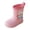 N98 Pink, variant on Boys Rain Boots Mid Calf Cartoon Rabbit Appliques Waterproof Lightweight Non- Outdoor Toddler Rain Boots Size 3-3.5 Years Pink