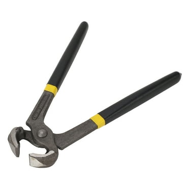8-Inch End Cutting Nippers, Wire Cutter, Nail Pull Remover Tool for Woodworking, Metal, Plastic Pipes, and Pilers, Durable and Precise for Efficient Cutting and Removal