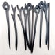 thumbnail image 3 of Minnieouse Palillos para el cabello Prop Styling Chinese Ponytail Holder Accesorios ligeros para la cabeza Señora Adultos Adolescentes Black Longjiao Type3 NO3 Minnieouse  AP011799-03, 3 of 6