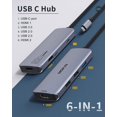 thumbnail image 2 of Estación de acoplamiento USB C, adaptador HDMI dual MOKin para Windows, 2 of 7