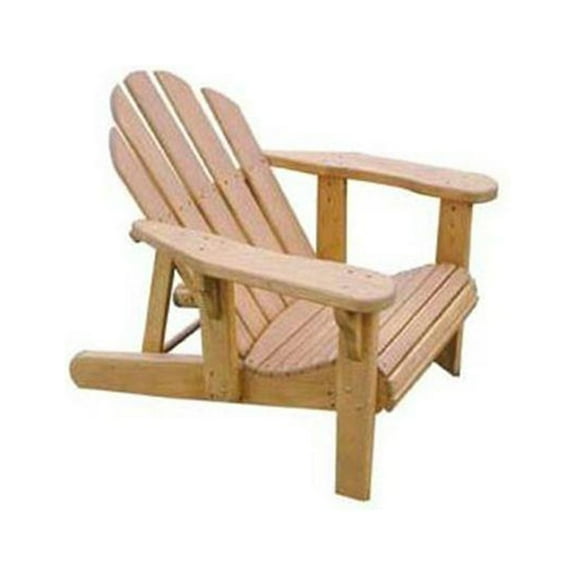 Woodcraft Project Paper Plan To Build Adjustable Adirondack Chair - Material Not Included