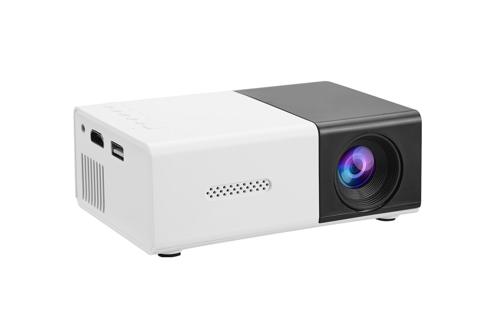 Mini Projector, Movie Projector, Overhead Projector, Indoor and Outdoor, Small, Portable Automatic Projector, Hd Projector, Versatile, Suitble for Home, Office, Workout