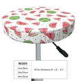 thumbnail image 2 of Goofa Hand Drawn Watermelon Printed Stool Covers Round, Waterproof Round Bar Stool Covers Anti-Slip Round Bar Stool Seat Cover with Elastic Bands Durable -14 inch, 2 of 7