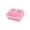 Pink, variant on Wheat Straw Divided Dish, Multi-Compartment Snack Tray, Candy & Dim Sum Serving Box, 5-Section Eco-Friendly Tray for Fruits & Nuts, Microwave Safe Snack Plate, Portable Party Tray, White