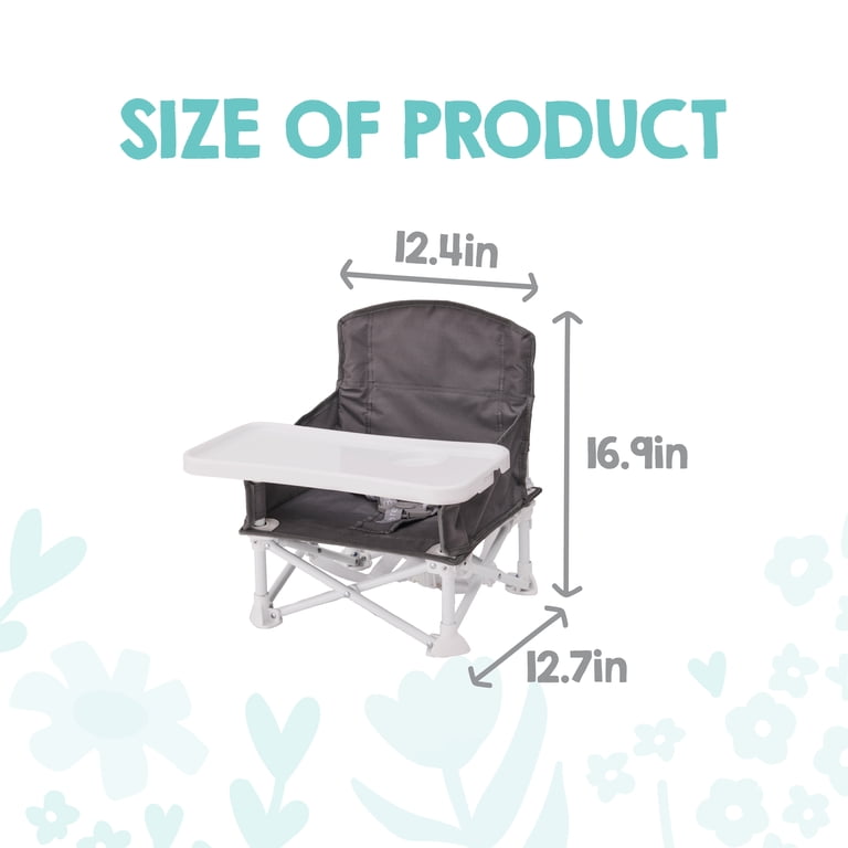 Portable Booster Seat with Attachable Tray photo 6