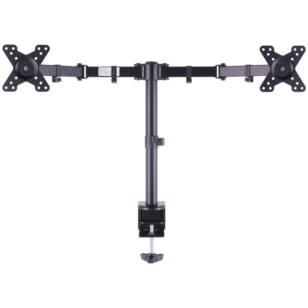 onn. Full Motion Dual Monitor Arm, For Monitors 13" to 27" Walmart