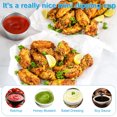 thumbnail image 4 of Buy 2 get 10% off Stainless Steel Dipping Plate, Tomato, Silicone Lid, Preservation Box, Sealed Leak Proof Cup, Seasoning Plate, 4 of 5