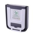 thumbnail image 2 of Naiovety Cubo de basura PP TPR, armario sin tapa plegable sin perforaciones, cubo de clasificación de basura, cesta de basura para sala de Mostrada Blanco Largo, 2 of 6
