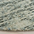 thumbnail image 3 of Safavieh Abstract Delia Distressed Wool Area Rug, Green/Ivory, 6' x 6' Round, 3 of 10