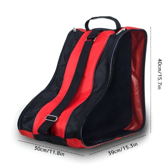 GASTROPOD 2026 New Roller Skate Bag,Ice Skate Case Triangle Inline Skate Bag Oxford Cloth Skate Shoes Carry Case Waterproof Skate Tote with Adjustable Shoulder Strap for Kids&Adults Skate Accessories