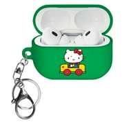 Sanrio AirPods Pro 2 Case Key Ring Keychain Holder Strap Hole Hard AirPods Pro 2nd Generation 2022 Cover - Hello Kitty Car