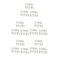 thumbnail image 2 of kurtrusly 30 Pièces Portable 1.0mm RC Voiture R-Forme Broche Assortiment Métal Véhicule Modèle Corps Clips Fixation Outil Réparation Automobile 5Set, 2 of 6