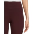 thumbnail image 5 of Time And Tru Women's High Rise Ankle Knit Leggings, 27" Inseam, Available in 2-Pack, 5 of 5