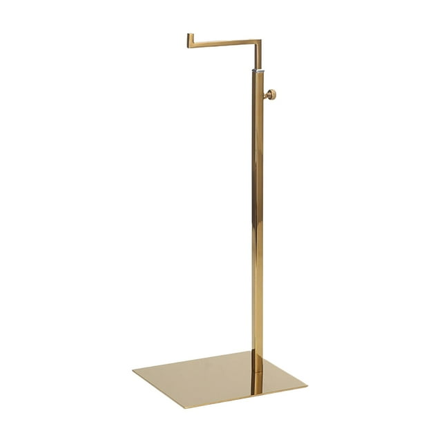 Estante de exhibición pa bolsos, soporte pa monedero, bolsos de hombro, soporte organizador de exhibición, colgador de acero inoxidable Espejo dorado Sunnimix soporte de exhibición del bolso