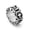 B, variant on Titanium Steel Cross Ring Man Woman Hip Hop Jewelry Punk Street Accessories-B-8