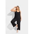 thumbnail image 2 of CASSIE LIZ Jumpsuit for Women Casual Plus Size Summer Jumpsuits Spaghetti Strap Rompers Wide Leg Pants Overalls Dressy Trendy Outfits Clothes with Pocket Solid/Sequin/Tie Dye/Leopard (XL-5XL), 2 of 8
