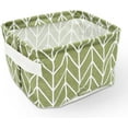 thumbnail image 4 of 4 Pack Of Folding Storage Box, Small Baby Linen Storage Organizer Sets Plastic Storage Box Organizer 20.5x17x15 Cm (A), 4 of 5