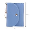 thumbnail image 5 of Bolso Carteras de moda para mujer, llavero con varias ranuras, tarjetero, monedero pequeño de cuero, 5 of 5