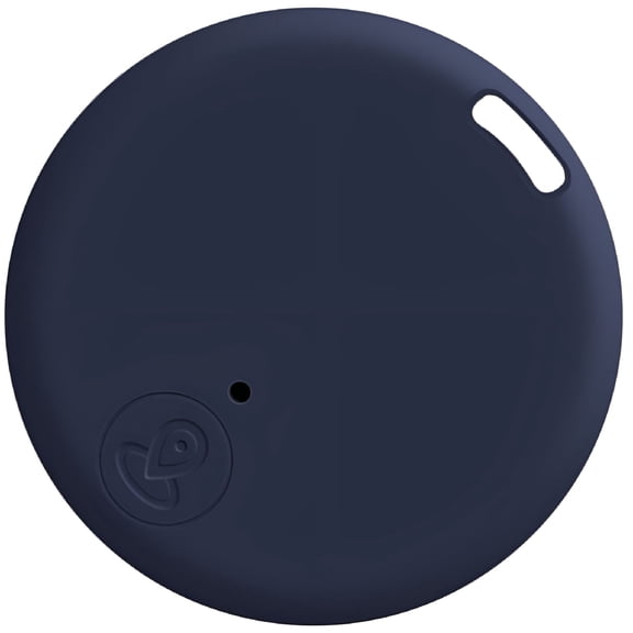 GJX Bluetooth Anti-Lost Tracker Tag, Compact Key Finder and Glasses Locator for Wallets and Pets, Small Daily Item Finder Gift for Friends and Family, Dark Blue