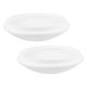 thumbnail image 1 of Plastic Ceiling Shade Decorative Light Covers For Office Use Round Modern Style 9.6×9.6×2.8in Ceiling Light Fixture Cover 2Pcs, 1 of 5