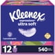 thumbnail image 1 of Pañuelos faciales Kleenex Expressions Ultra Soft 540 pañuelos, 1 of 1