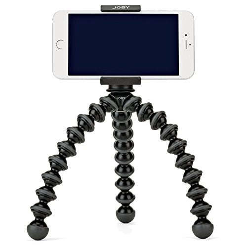 Universal Pan & Tilt Video Tripod Head and GorillaPod for Smartphones from iPhone SE to iPhone 8 Plus GripTight PRO Video GorillaPod Stand Google Pixel Samsung Galaxy S8 and More