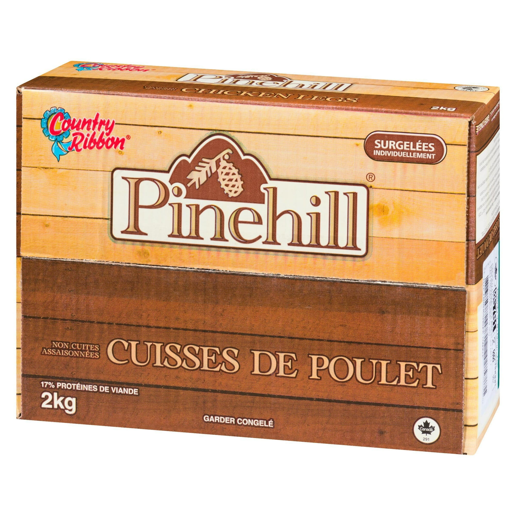 Pinehill non cuites assaisonees Cuisses de poulet