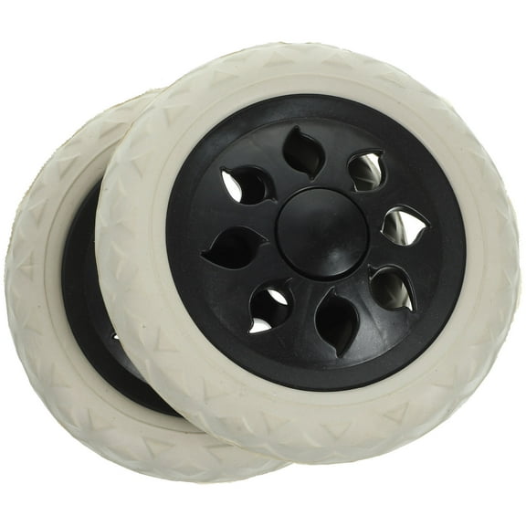 Masteelf 2pcs Heavy Duty Caster Wheels Shopping Cart Caster Trolley Wheels Replacements