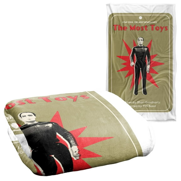 Star Trek The Next Generation Season 3 Episode 22 Silky Touch Super Soft Throw Blanket 36" x 58"